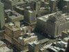 Blick auf die Innenstadt von Johannesburg / Gauteng