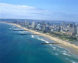 Beachfront in Durban - Bild © South African Tourism