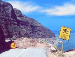 Chapmans Peak Drive geschlossen